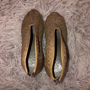 Vince Camuto Tan/Brown Heeled Bootie